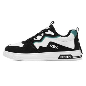 Нескользящие износостойкие низкие кроссовки для мужчин RENBEN, Black