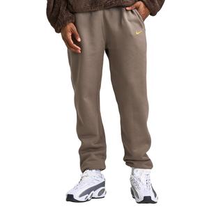 Нокта соуш fw25 флис cs повседневные брюки men's Nike, оливковый серый/желтый