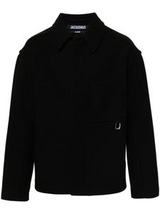 Jacquemus куртка Le Manteau Court, черный