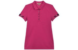 Женская рубашка поло Burberry, цвет 	 Pink