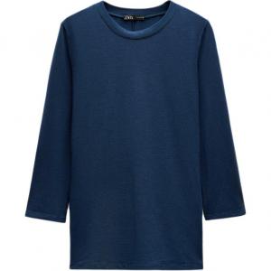 Футболка женская ZARA, синий