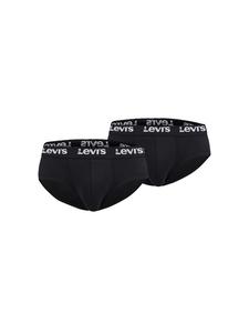 Levi´s Боксерские шорты LEVIS Men Repeat Logo Brief 2P черного цвета