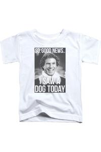 Футболка с коротким рукавом Elf Must Love Dogs для малышей Gildan, белый