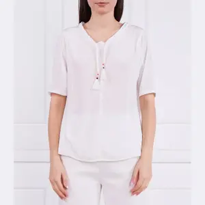 Блузка стандартного кроя Marc Cain, белый