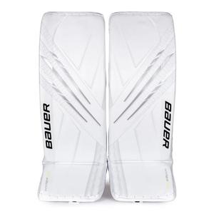 BAUER Хоккейные щитки вратаря с рукояткой, Hyperlite Competition-Level, взрослые, размер XS, белые