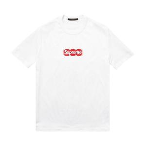 Футболка Louis Vuitton x Supreme Box Logo Tee White, белый