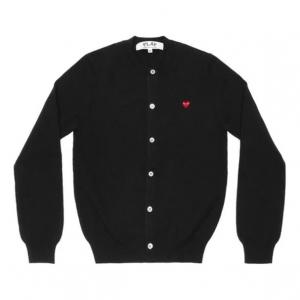 Кардиган (WMNS) COMME des GARCONS PLAY Cardigan With Small Red Heart 'Black' AZ-N079-051-1, черный