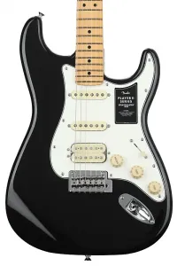 Электрогитара Fender Player II Stratocaster HSS - черная с грифом из клена