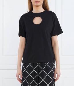 Футболка Karl Lagerfeld с принтом, черный