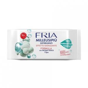 Антибактериальные многофункциональные карманные салфетки Fria, 12 шт.