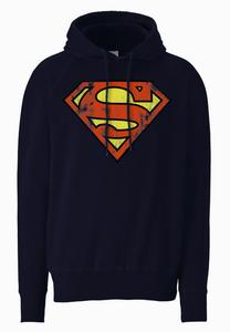 Свитер LOGOSHIRT DC - Superman Logo, темно-синий