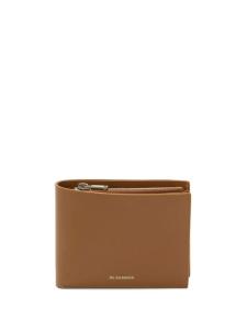 Jil Sander складной кошелек, коричневый