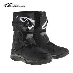 ALPINESTARS PROTECTS Мотоциклетные ботинки Star Motorcycle, короткие, обувь для езды, Pull-Back, Adv, Waterproof, черные, более комфортные, размер 40.5