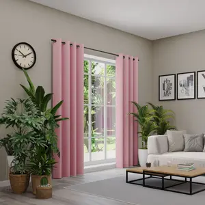 Нейтекс для вас! Штора «BELMONDO», (1 шт.), однотонная с бархатистой поверхностью, на заказ Neutex For You!, цвет malve