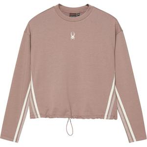 Футболка с рукавом дроп-шилдер женская SPYDER, сумеречно-фиолетовая