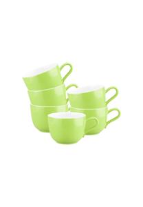 Чашки кофейные Seltmann Weiden, 260 мл, 6 штук, зеленый
