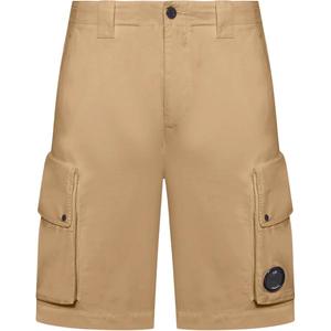 Шорты карго C.P. Company с деталью Lens C.P.Company, хаки