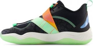 Кроссовки New Balance Unisex-Adult FuelCell Lindor V2 TurfBaseball, Black/Neon Dragonfly/Electric Jade