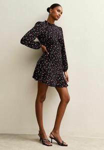 Платье New Look SPOT PRINT MINI, Black Pattern/Black