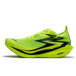 361° Кроссовки Flame 4 с амортизацией, противоскользящие и износостойкие, низкие, повседневные, унисекс, неоново-солнечно-желтые