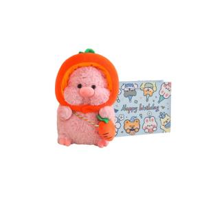 Мягкая игрушка милый поросенок с овощами, плюшевая кукла Doodoo Piggy, высота 32 см Fat Fat Dragon