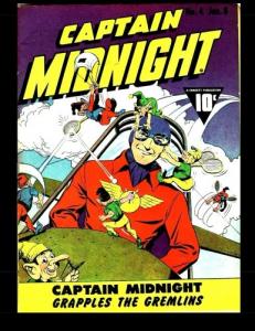 Captain Midnight #4: Classic Comics from the Golden Age 1943 (CreateSpace Independent Publishing Platform)