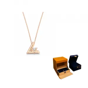 LOUIS VUITTON Кулон Lv Volt One Small розовое золото и бриллиант