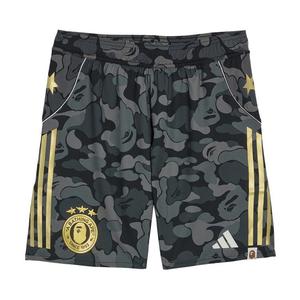 Шорты adidas x BAPE Football Shorts 'Black'