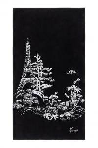 Пляжное полотенце K ESTAMP 90 х 160 см Kenzo, черный