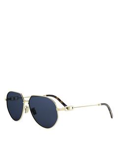 CD Link Pilot Sunglasses, 61 мм DIOR, фиолетовый