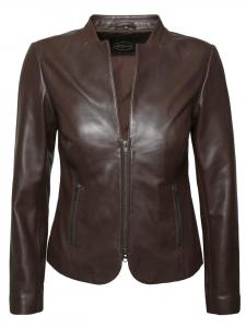 Кожаная куртка JCC Lida, коричневый