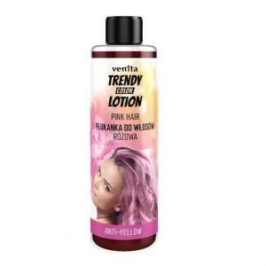 Лосьон-ополаскиватель для волос Розовый 200мл Venita,Trendy Color