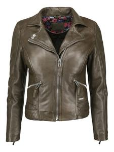 Кожаная куртка Mustang 31019271, оливковый