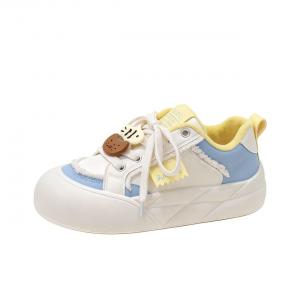 Абразивоустойчивый дышащий легкий амортизирующий термоподдерживающий влагоотводящий лоу-топ PROTECTCAMEL, желтый синий