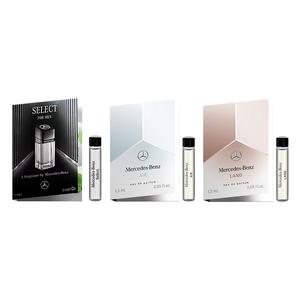 Mercedes Benz Star Selection мужской/Active Men's/Air, Land, And Sea Men's парфюмерный набор пробников туалетной воды 1,5 мл*3 Mercedes-Benz