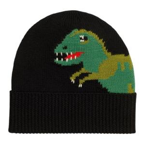 COACH Шерстяная женская шапка-бини черная, Black