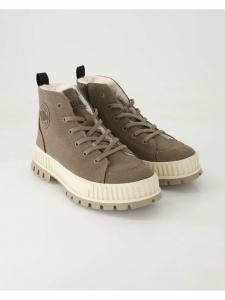 Palladium Ботильоны на шнуровке серого цвета