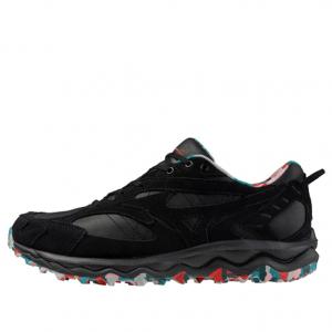 Кроссовки Mizuno Wave Mujin x Hiroshi Nagai 'Black MultiColor', черный