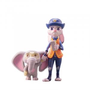 Набор загадочных коробок Disney Zootopia с историями Джуди и Ника, отдельная загадочная коробка/полный набор 6 шт TOP TOY