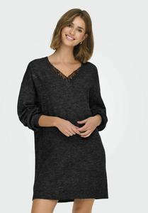 Платье ONLY Jumper dress, Dark Grey Melange/Grey