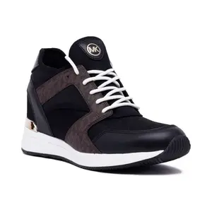 Кожаные кроссовки Maven Michael Kors, черный