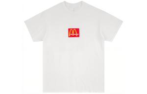 Футболка Travis Scott x McDonald's Sesame, белая, Белый