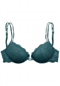 LASCANA Push-up Bra 'LS pretty' в цвете Emerald