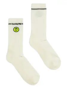 Комплект из трех пар носков с логотипом Barrow, черный