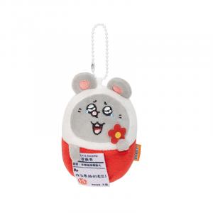 Мягкая кукла-брелок Meiji And Mouse капсульная, высота 12 см The Green Party