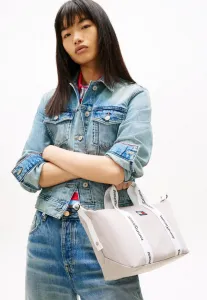 Сумка с повторяющимся логотипом essential. Tommy Jeans, Stone