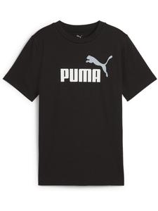 Puma Футболка "ESS 2 COLOR No.1 Logo Tee B" черного цвета