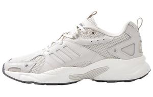 Кроссовки для бега JZ Runner унисекс с низким верхом цвета боксит коричневый/мрамор белый/желтый Adidas