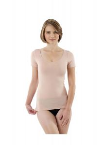 Легкая дышащая майка с глубоким круглым вырезом Albertkreuz, бежевый