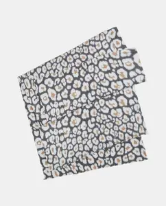 Шарф с узором Codello, серый